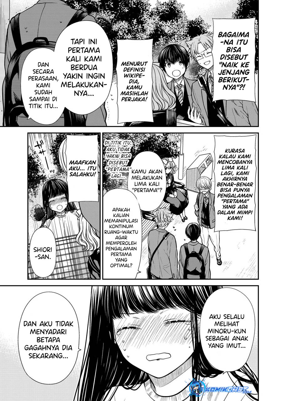 Danshi Koukousei wo Yashinaitai Onee-san no Hanashi Chapter 332 Gambar 4